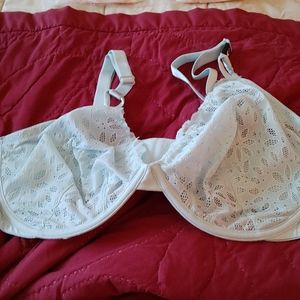 Victoria Secret's lace bra, sea foam, size 38F.